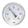 Thermometer aluminum pointer 100 mm (0°C/+60°C) stem 40 mm