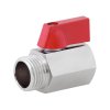 Hexagonal ball valves internal and external thread - 1/2"