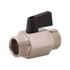 Hexagonal ball valves external threads - 1/2"
