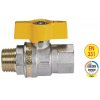 Gas ball valve with in/out - 1/2"