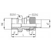 Direct fitting 5/3 mm - G1/8"