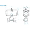 Zawór kulowy jednostronnego działania V101 SR – 1 1/2"