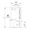 Direct fitting with internal thread 5 - G1/8"