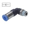 Samouzavíratelná l-spojka otočná vnější 10 mm - R1/4"