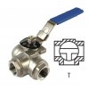 Ball 3-Way Stainless Steel Tee - 1 1/2"