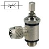 Škrtící ventil oboustranné 6/4 mm - G1/4"