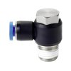 L-coupling swivel 6 - R1/8"