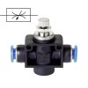 Direct airflow throttle valve 10