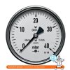 Manometer nízkotlakový zadný -400/0 mbar - 63 - 1/4"