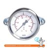 Manometr do panelu s třmenem 0/16 bar - 1/4" - 63 mm