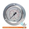 Manometer s glycerínom a prírubou 0/16 bar - 63 mm - 1/4"