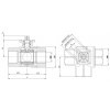 Three-way ball valve V153 - 2"