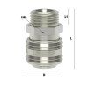 ES quick coupling, nickel-plated - G3/8" male thread