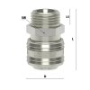 Nickel-plated quick coupling - M16 x 1.5