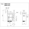 AM04132A AM04132C vykres ventil valve automatizace vzduch air mini