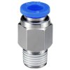Straight fitting 3/8" - NPT 1/4"