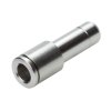 Reducing stainless steel push-in coupling 8 - 6 mm