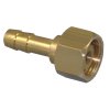 Verschrauben mit Dorn mit zB. Linksgewindemutter 6 - G1/2"L