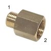 Reduzierung außen NPT 1/8" - innen G 1/8"