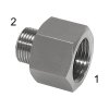 Redukcia s rúrkovým závitom G3/8"-G1/4"