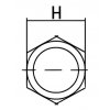 Screwing with external pipe threads G1/2"-G1/2"