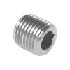 Plug with Allen head without mounting with external thread R3/4"