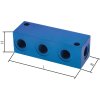 Rozdělovací lišta s jedním vstupem a 3 výstupy 3xG3/8"