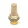 Noise suppressor with extension with external thread - bronze design G1"