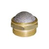 Flachschalldämpfer mit Edelstahlgewebe G1/2"