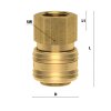 Quick coupling ES-AAB external thread G1/4"