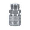 ESE quick coupling with external thread, knurled G3/8"