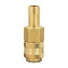 Quick coupling with mandrel for 25 mm hose