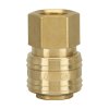 NPT 1/4" female quick coupling
