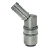 Rychlospojka s 45° trnem pro hadici 13mm s ventilem