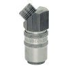 ESHE quick coupler 45° external thread G3/8" with valve