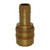 Quick coupling with straight mandrel for plug-in hose in shortened version 16 mm