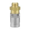 Quick coupling with straight external thread M16x1.5