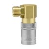 Quick coupling with 90° external thread M16x1.5