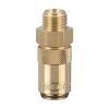 ESD quick coupling with straight male thread G1/2"