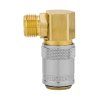 ESD quick coupling with 90° male thread G3/8"