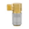 Quick coupling with 90° external thread G3/8"