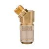 ESDMF quick coupling with 45° external thread M14x1.5 with valve