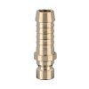 Nipple with barb for standard 6 mm hose