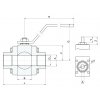 K809T Ball Valve - 1/4"