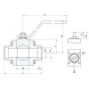 Ball valve K809W - DN8