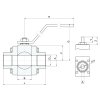 K806T Ball Valve - 1 1/2"