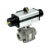 Ball valve K806 with single-acting drive - DN40