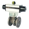 Ball valve 04TTT with single-acting drive - DN125