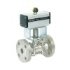 Ball valve VL851 with double-acting drive - DN80