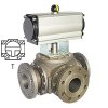 Three-way tap 84TTT - DN 80, T drilling